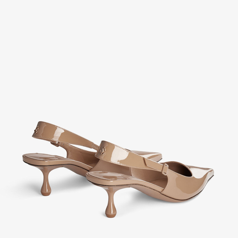 JIMMY CHOO Amel 50
Biscuit Patent Leather Sling Back Pumps outlook