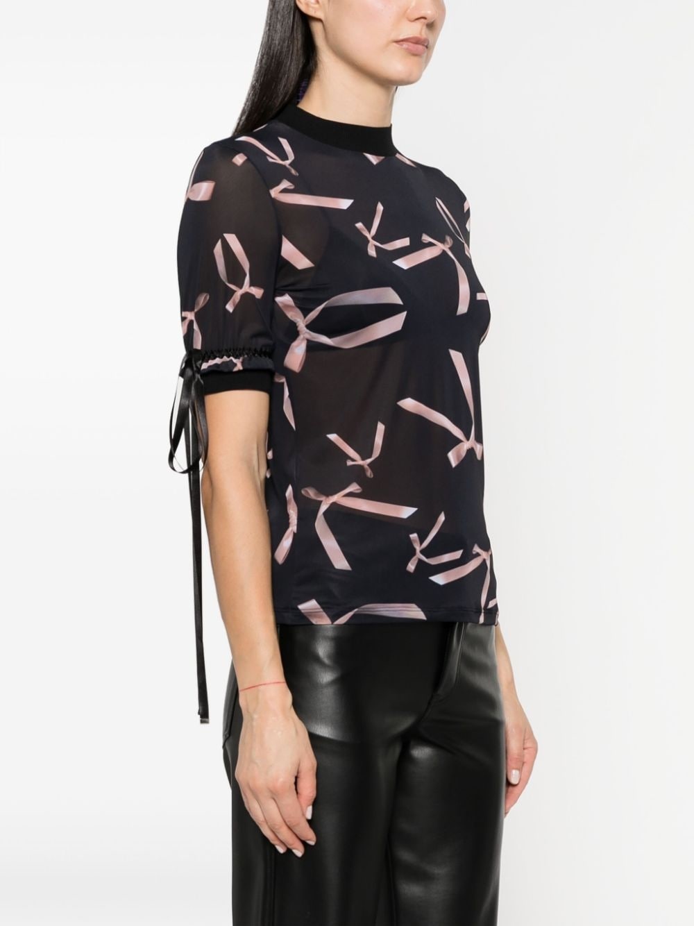 x Patrick McDowell printed blouse - 3