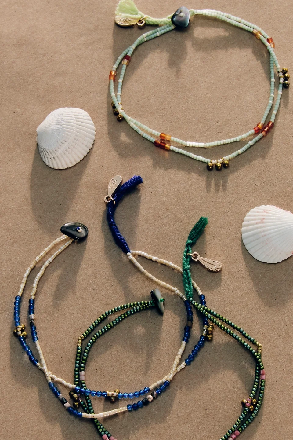 Muse Semi-Precious Beaded Anklet - 1