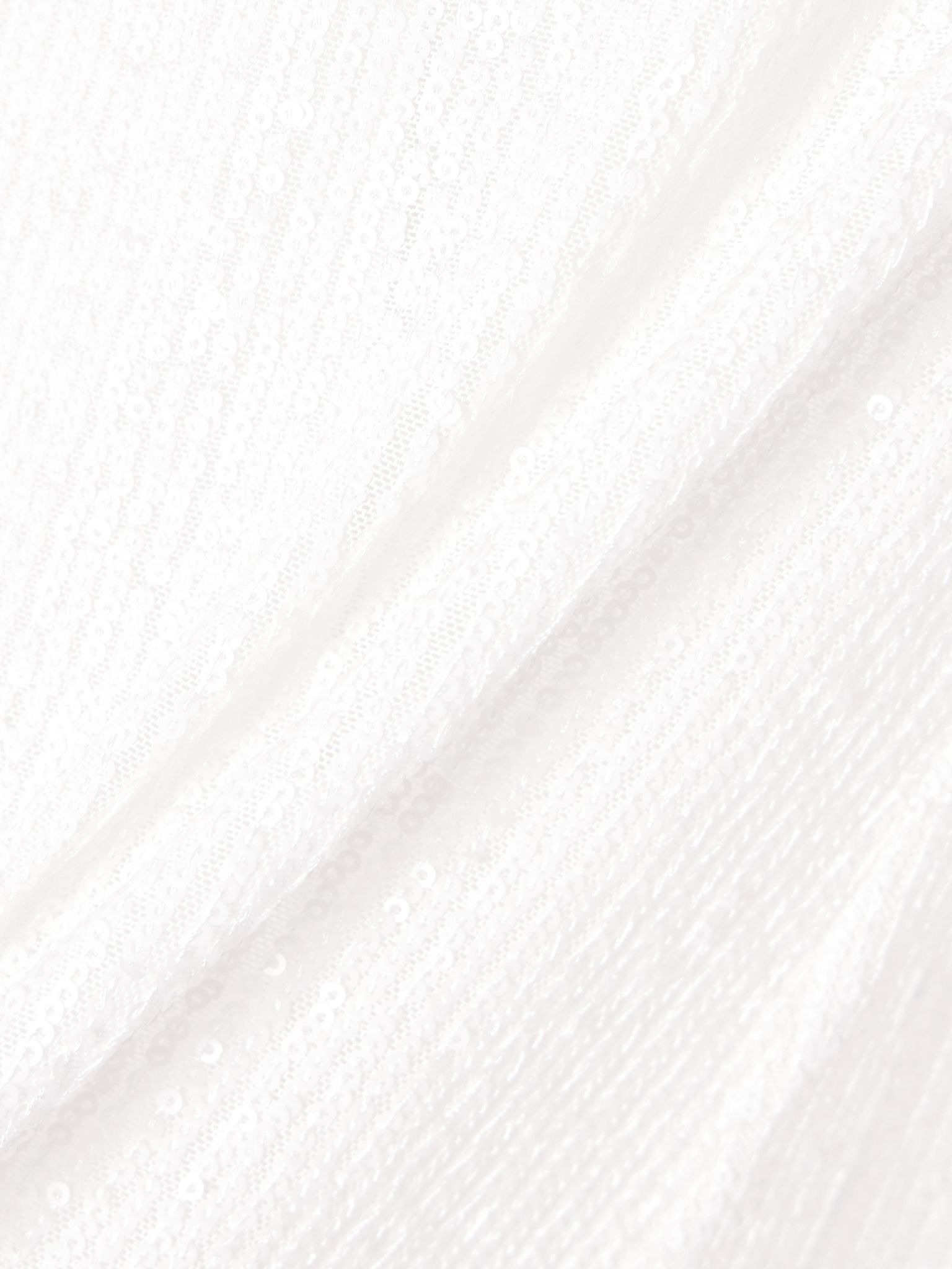 Sequined jersey mini dress White - 4