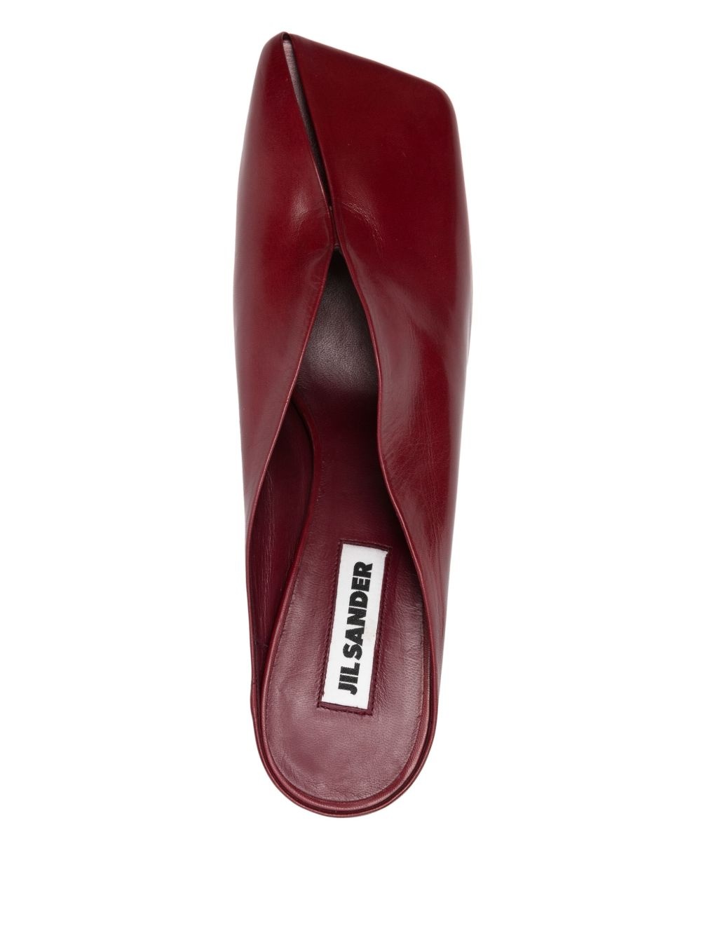 70mm leather mules - 4