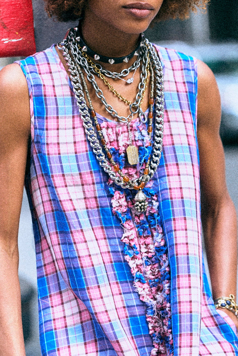 R13 SLEEVELESS MIDI WITH RUFFLES outlook
