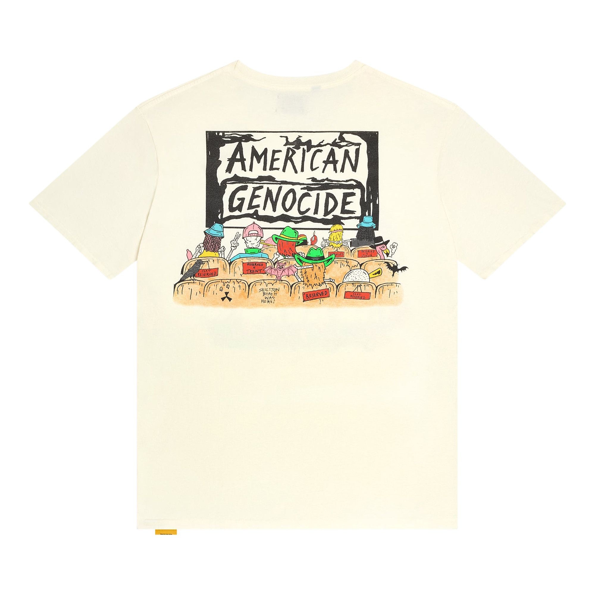 Gallery Dept. Skeleton Beach Theatre Tee 'Light Archival White' - 2
