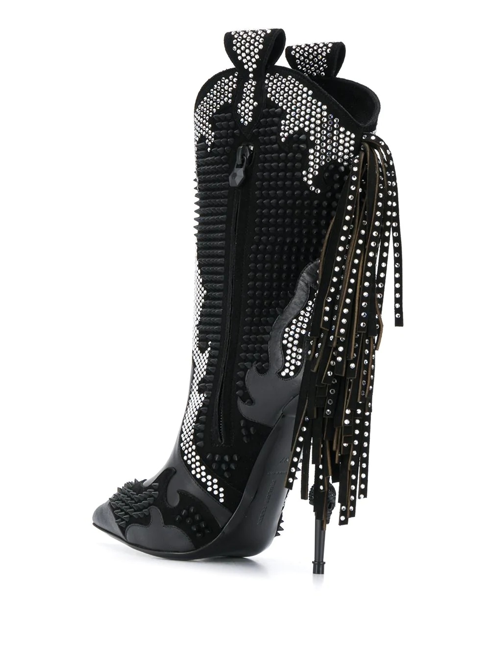 embellished cowboy boots - 3