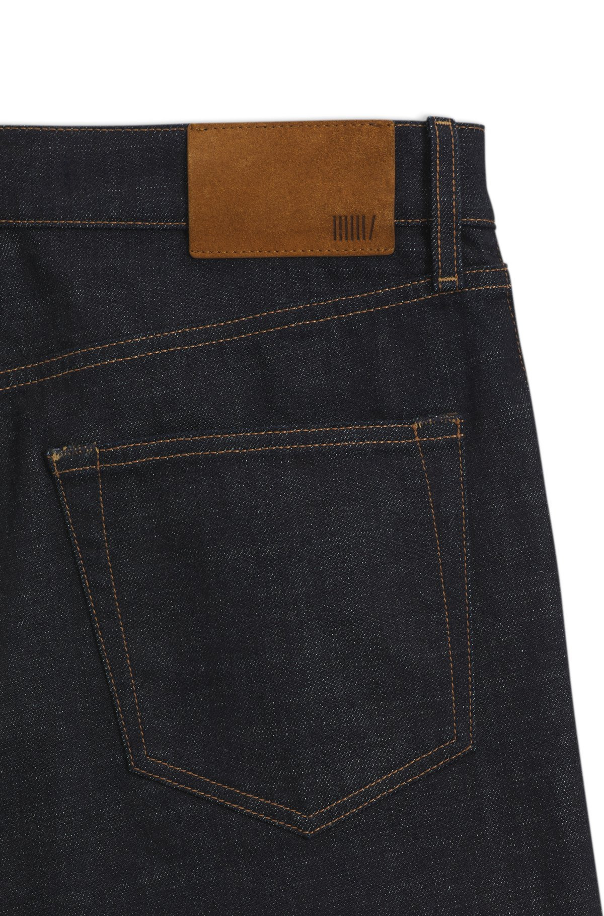 BECKHAM X BOSS REGULAR-FIT JEANS IN DARK-BLUE DENIM - 6