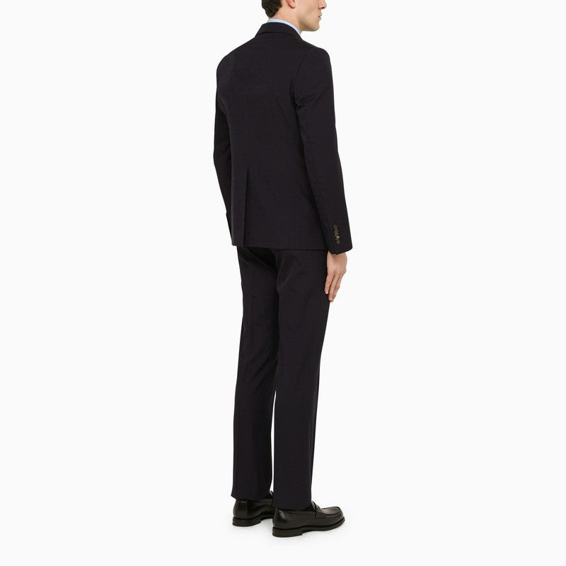 Gucci Deep Blue Single-Breasted Suit 3