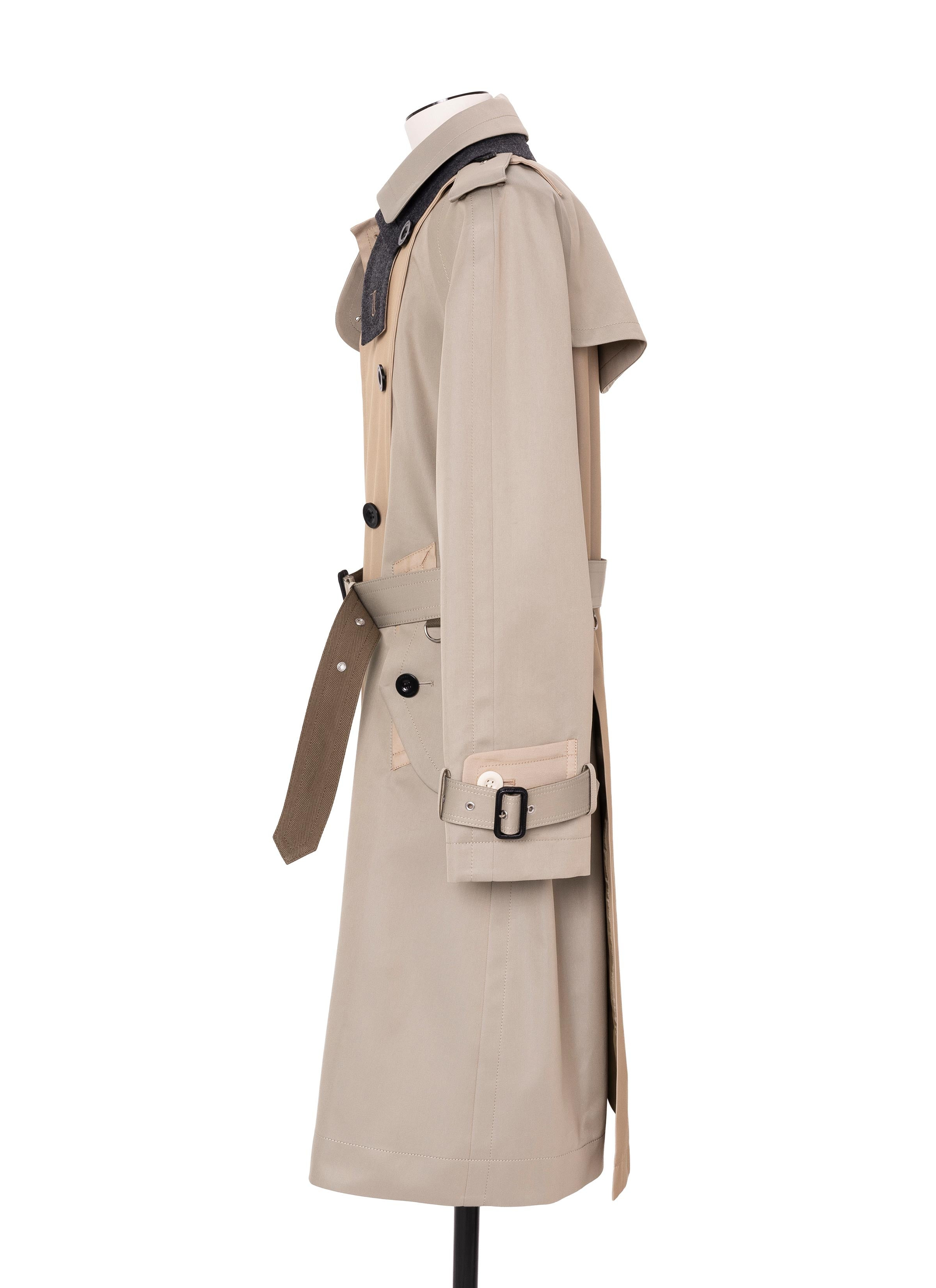 Cotton Gabardine Coat - 2