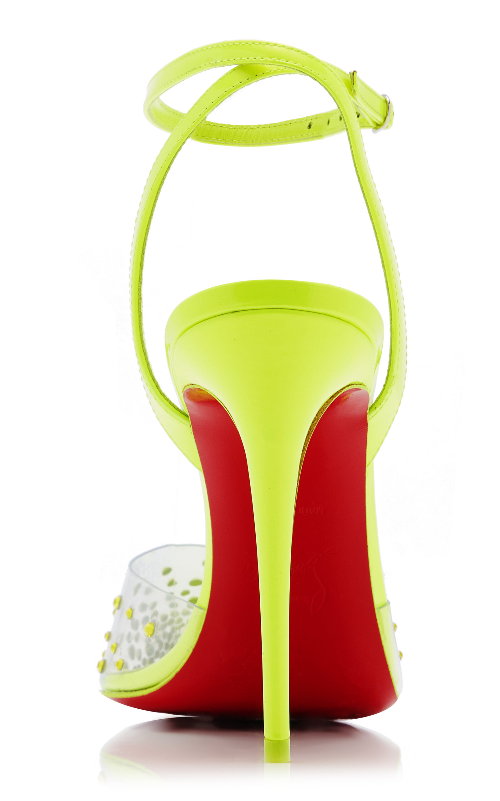 Spikaqueen Patent Leather and PVC Pumps yellow - 4