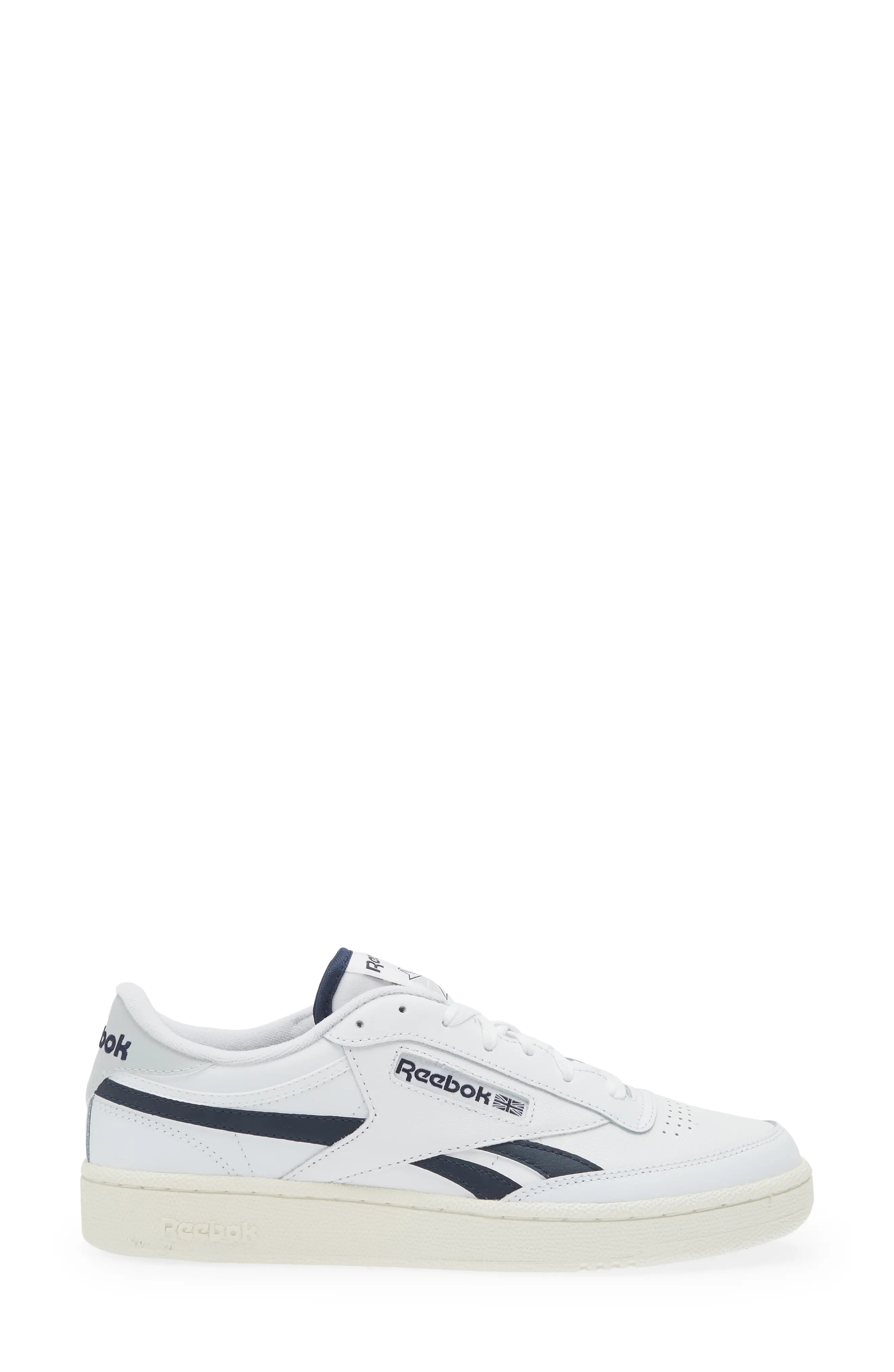 Club C Revenge Sneaker in White/Chalk/Vector Navy - 3