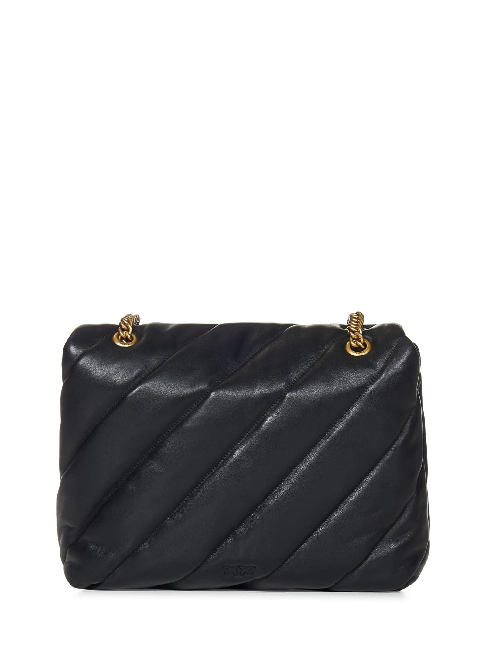 BORSA A SPALLA BIG LOVE BAG PUFF MAXI QUILT PINKO - 3