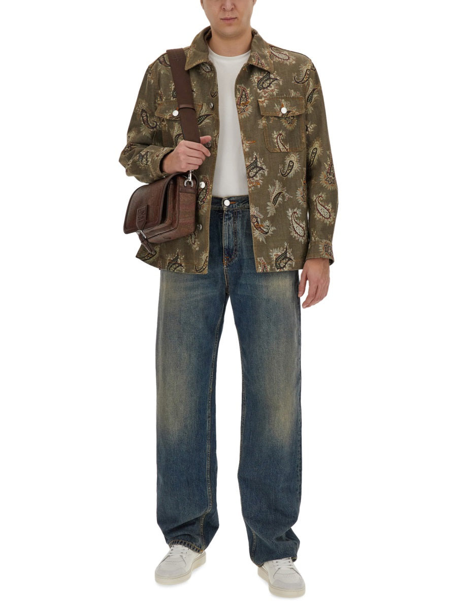 Etro Men Paisley Print Shirt - 2
