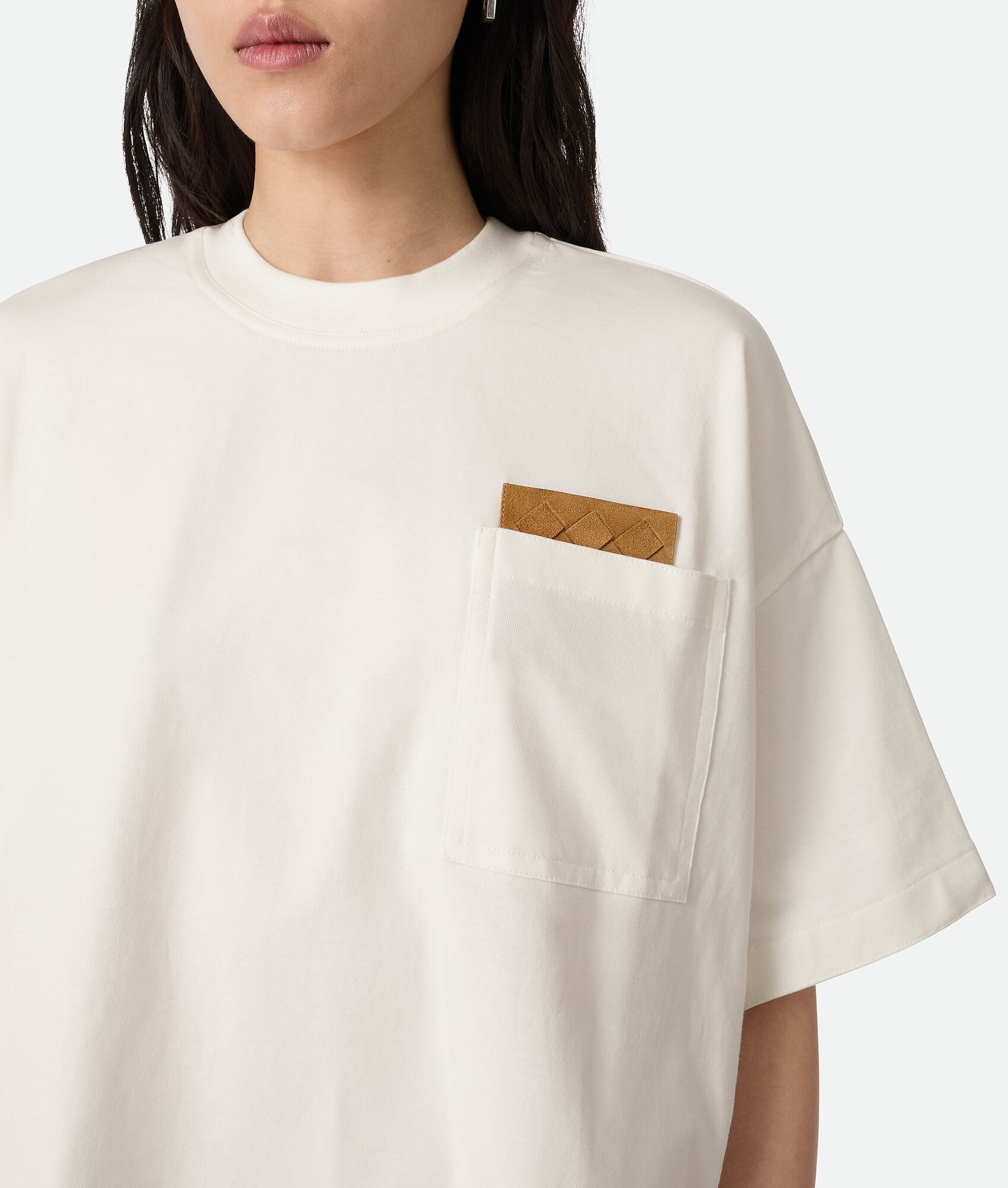Cotton Jersey Cropped T-Shirt - 4
