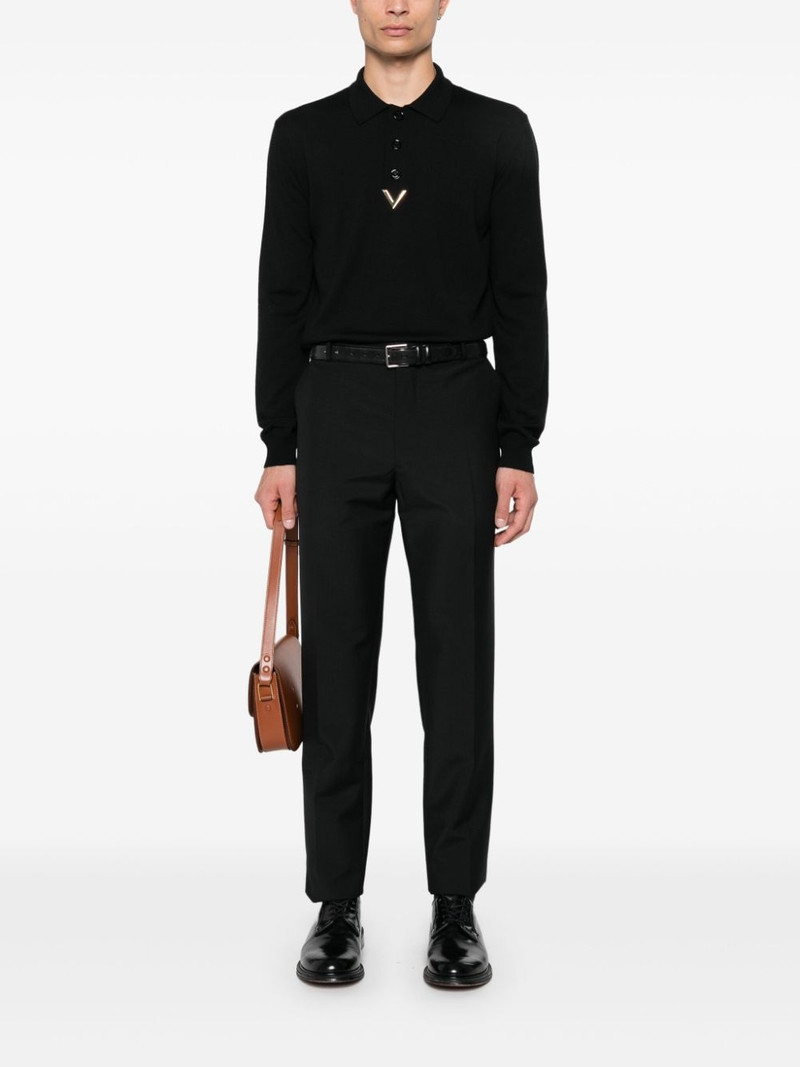 Valentino VGold-detail polo shirt outlook