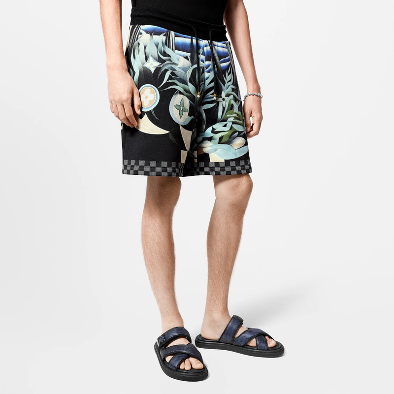 Technical Cotton Jersey Shorts 2