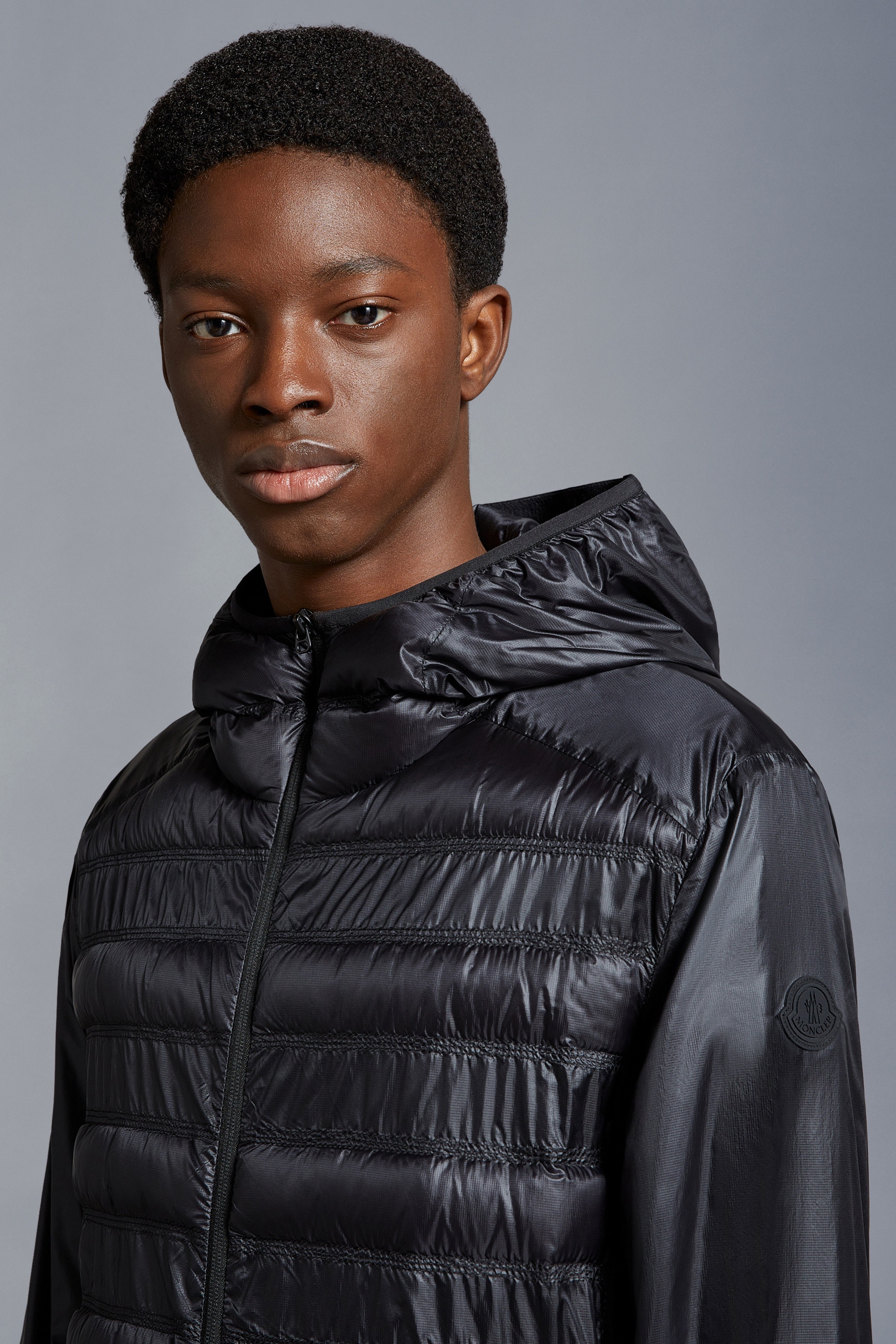 Moncler Luseney Short Down Jacket | REVERSIBLE
