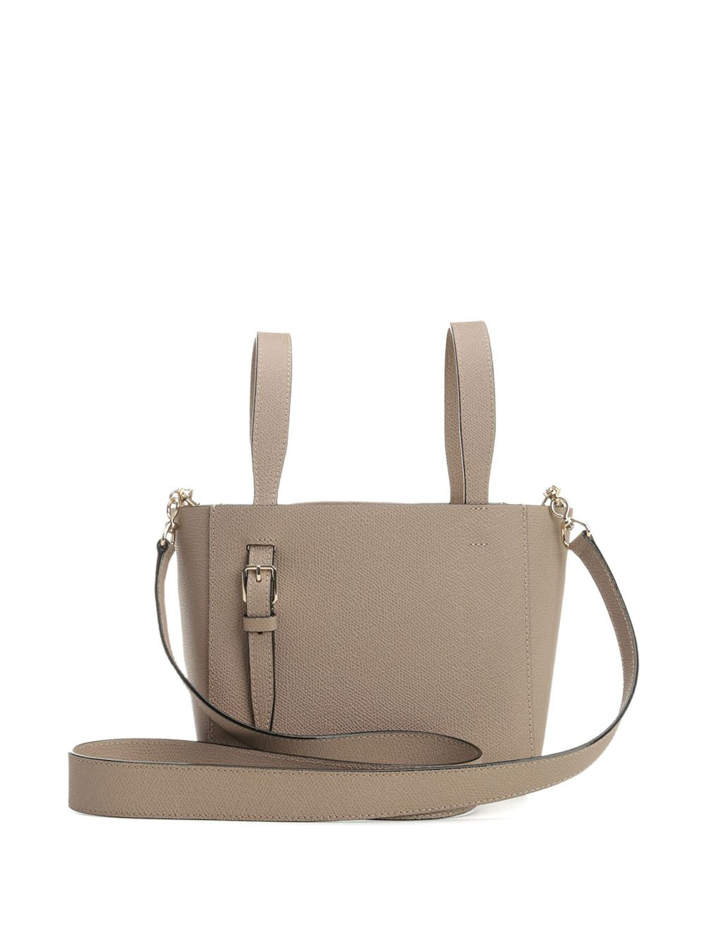 mini leather bucket bag - 3