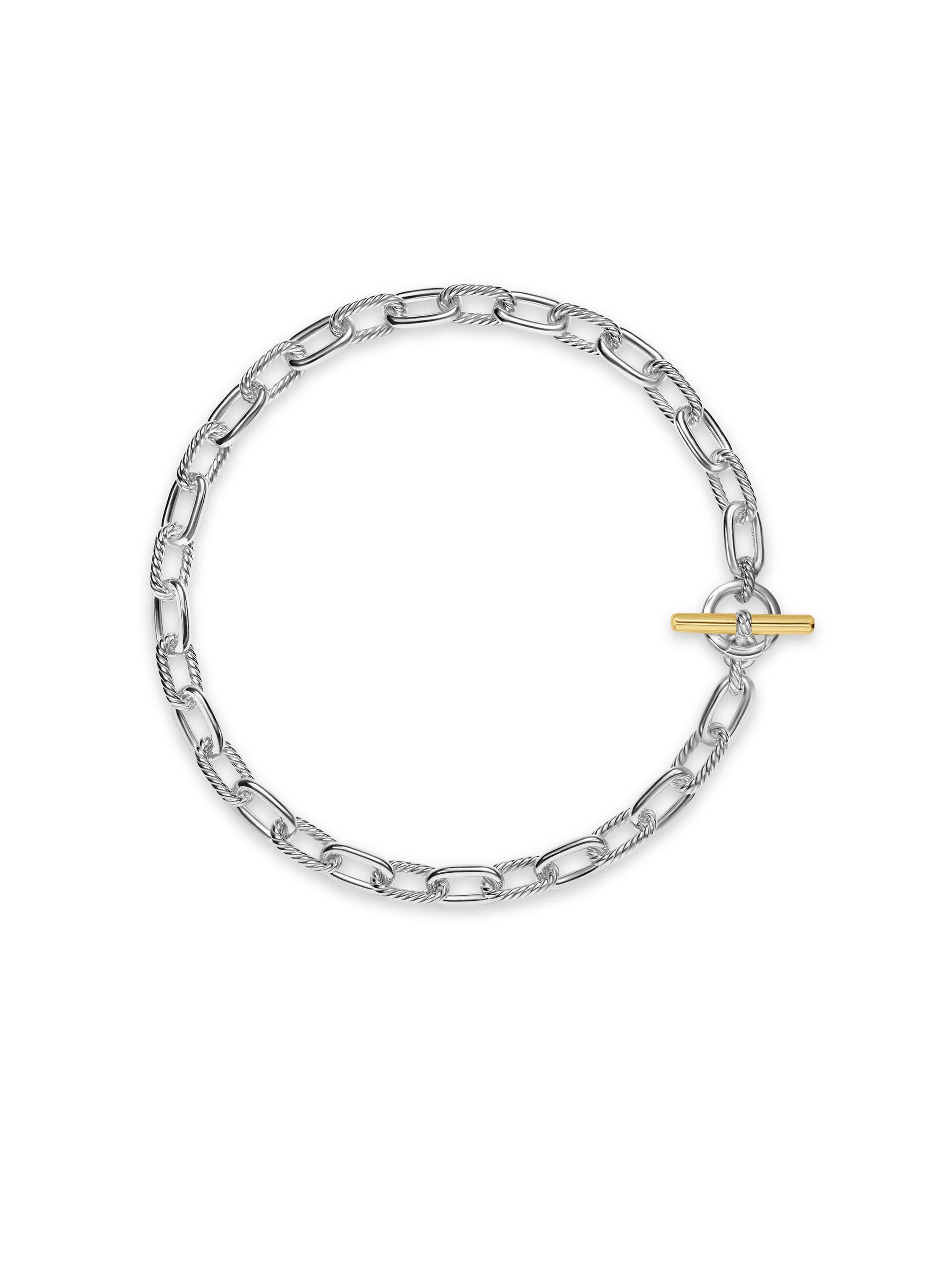 Women's DY Madison Toggle Chain Necklace in Sterling Silver - Silver - 1