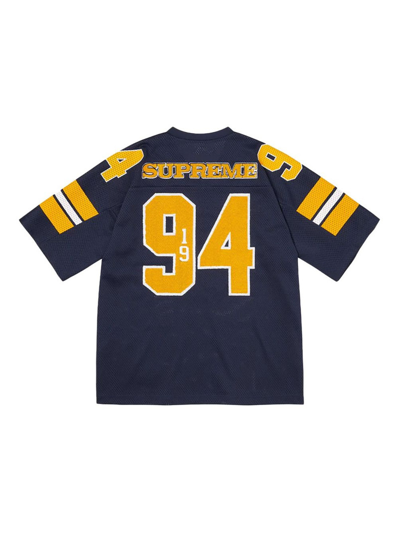 Supreme Sequin Football jersey T-shirt outlook