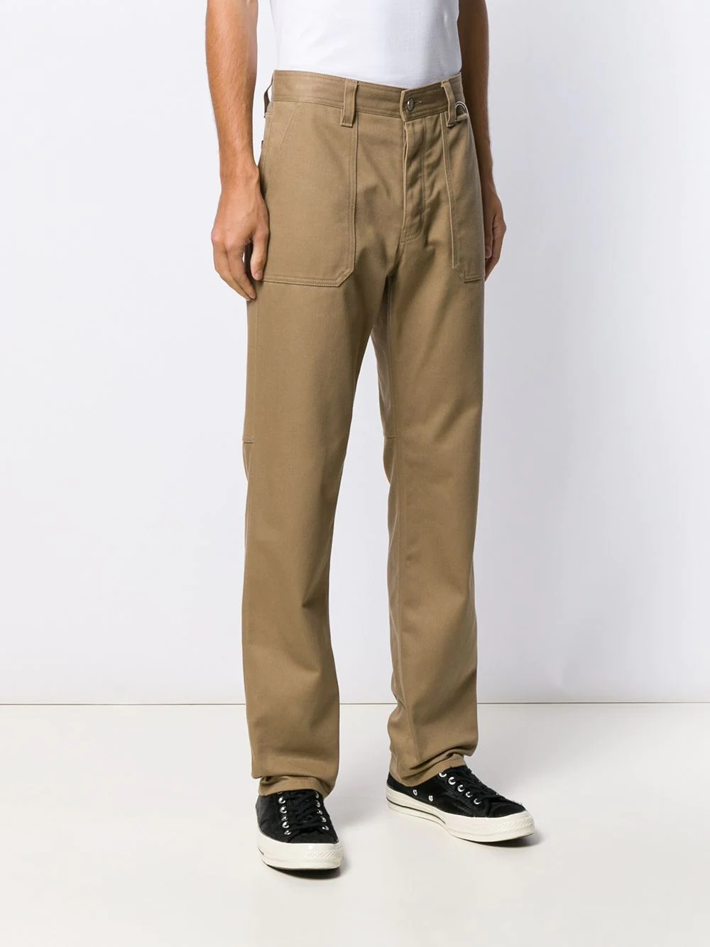 straight-leg trousers - 3