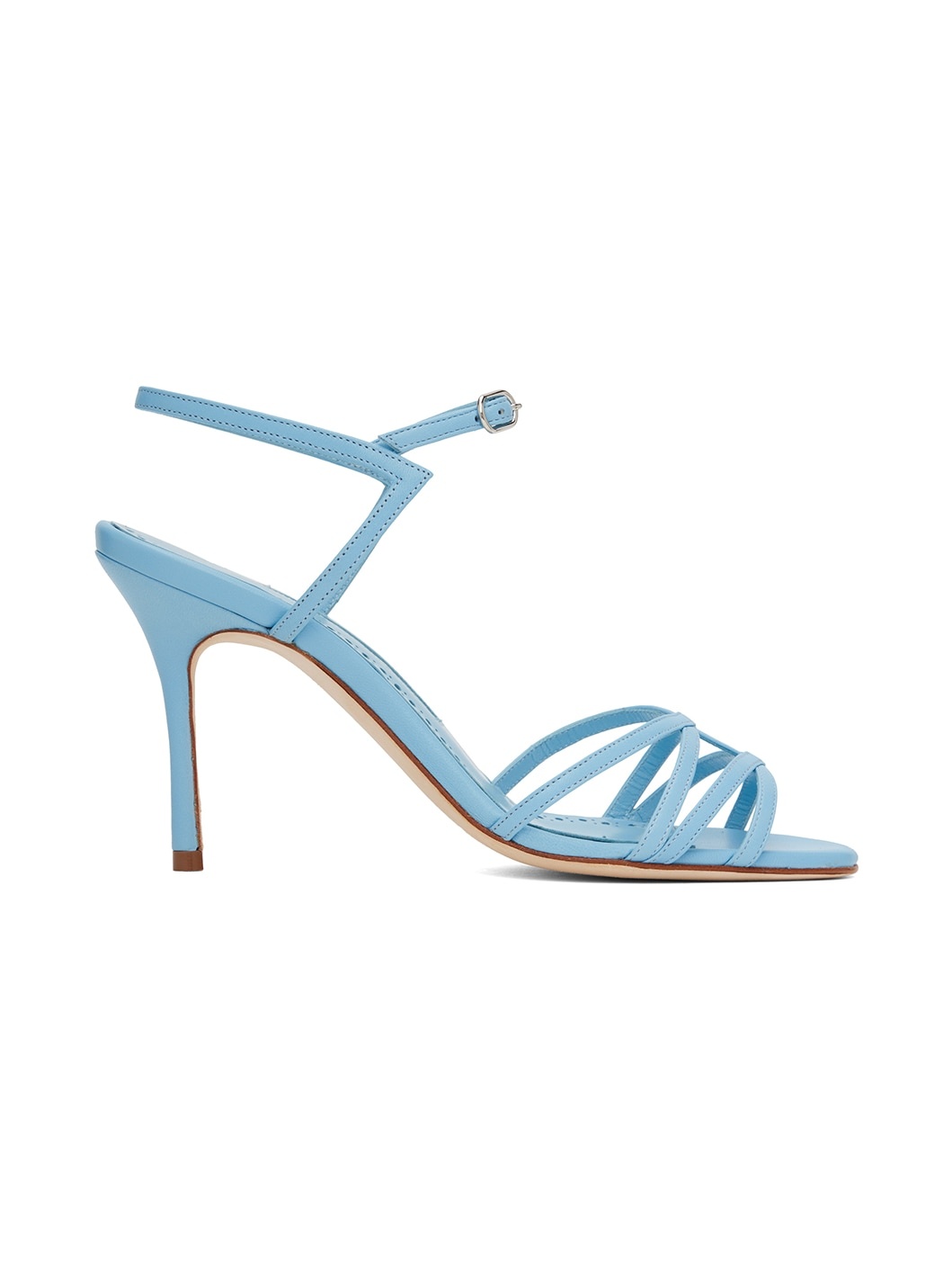 Blue Solisa Heeled Sandals - 1