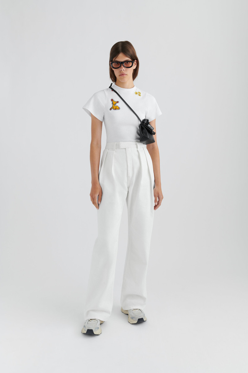 Axel Arigato Maze Pleated Denim Trousers outlook