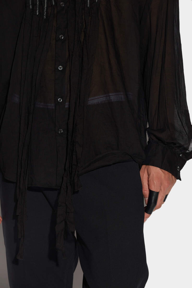 DROPPED SHOULDER SHIRT - 4