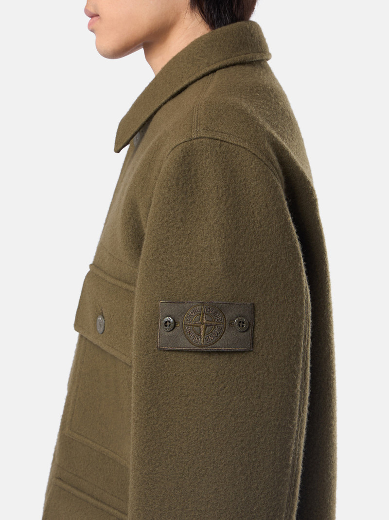 455F5 HEAVY MELTON_STONE ISLAND GHOST 3