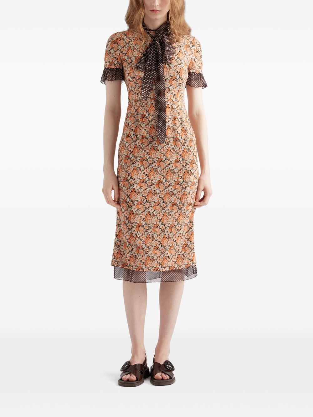 Floral print dress - 2
