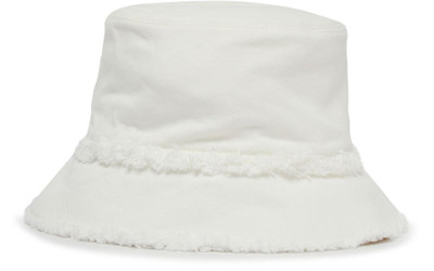 Miu Miu Faded denim hat outlook