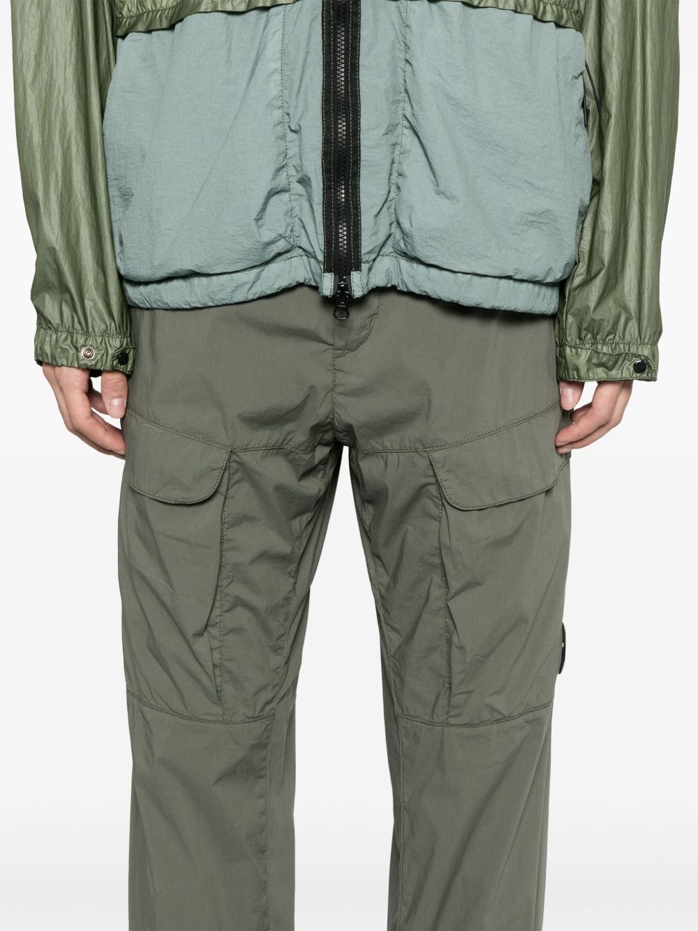 Lens-detail cargo trousers - 5