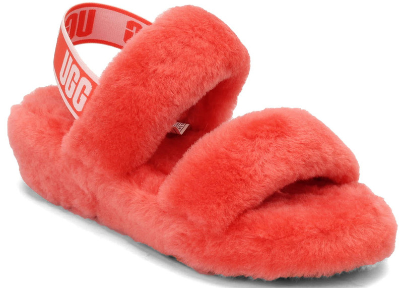 UGG UGG Oh Yeah Slide Pop Coral (Women's) outlook