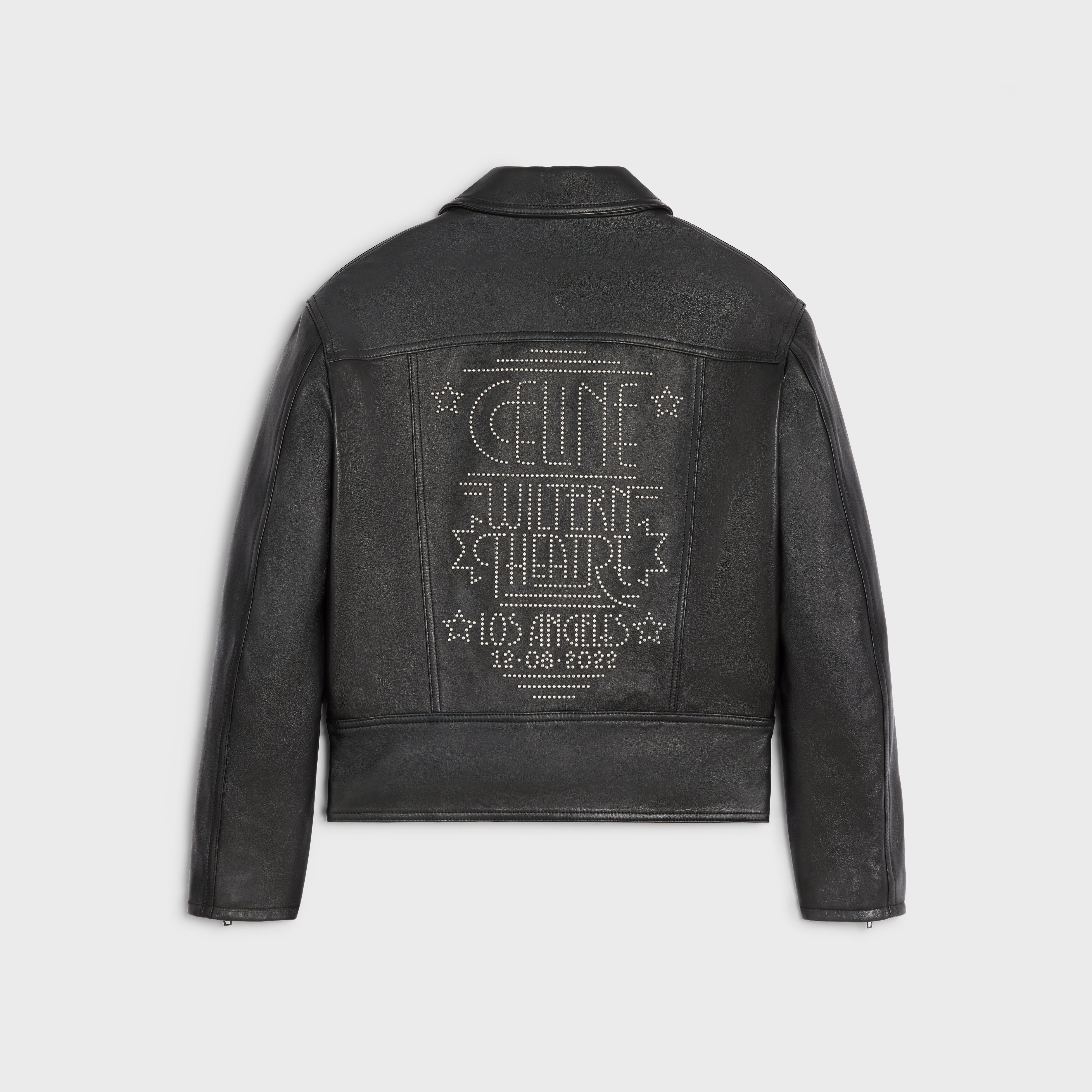 CELINE celine wiltern blouson jacket in soft lambskin