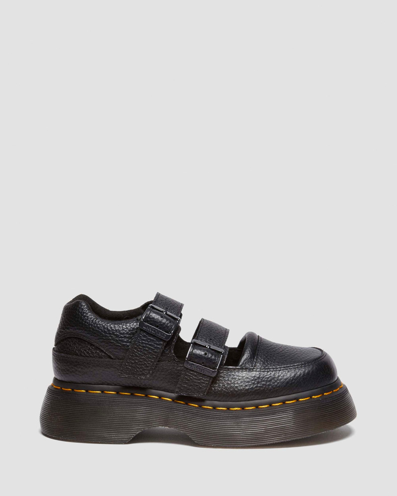 Buzz Milled Napa Leather Mary Jane Shoes - 1