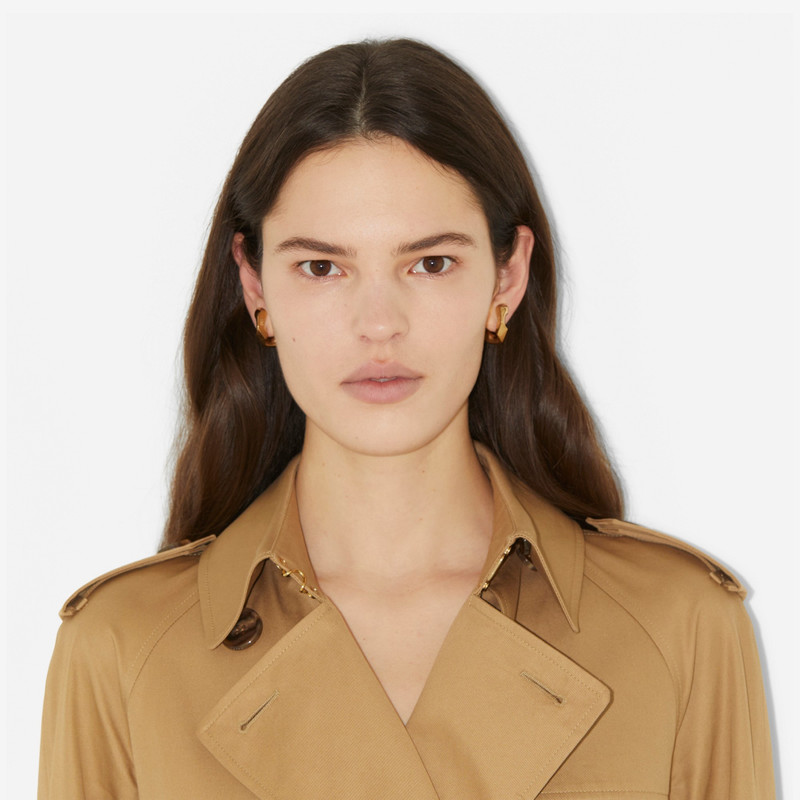 Gold-plated Chain-link Earrings 4