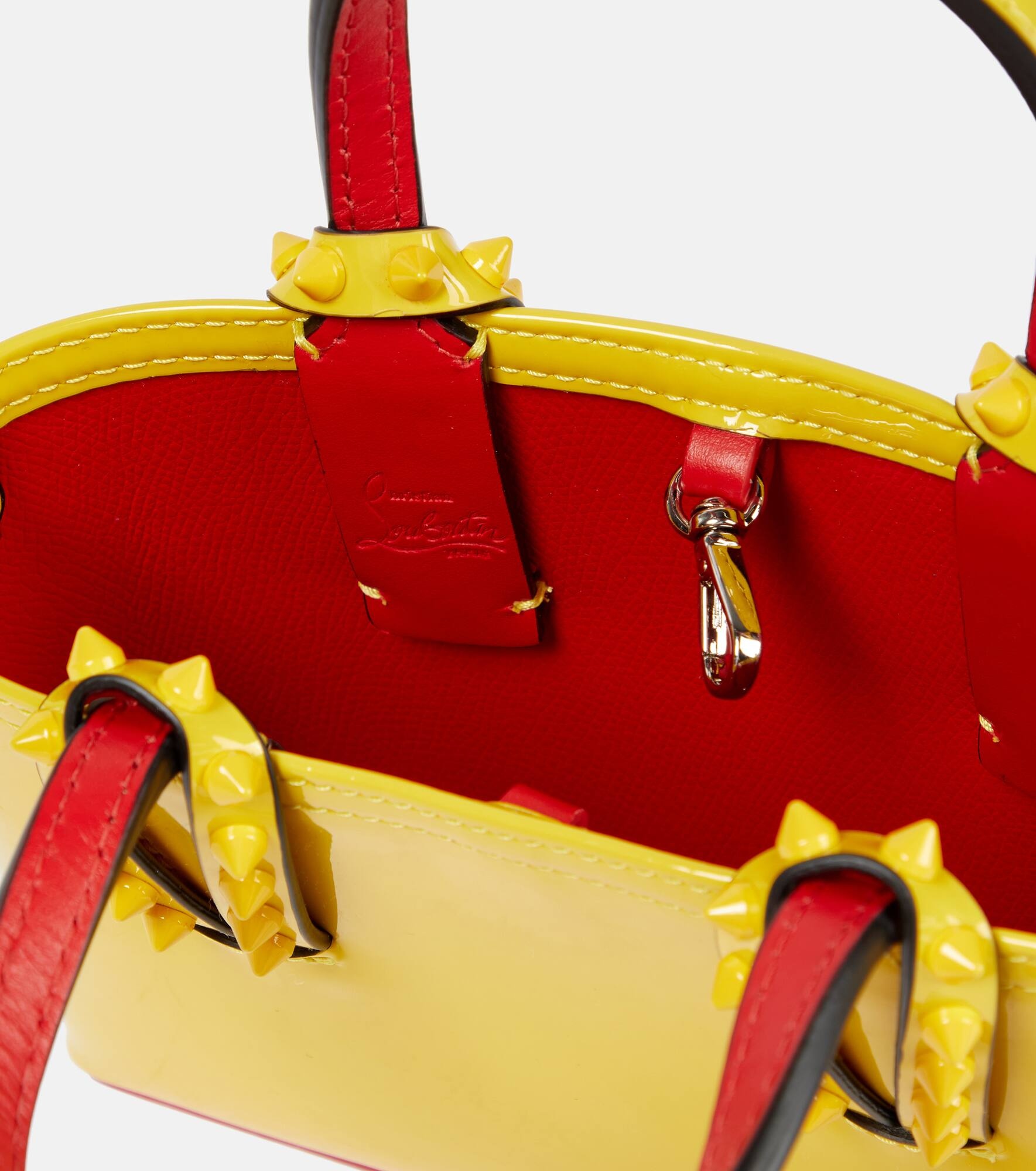 Cabata Nano patent leather tote bag - 3