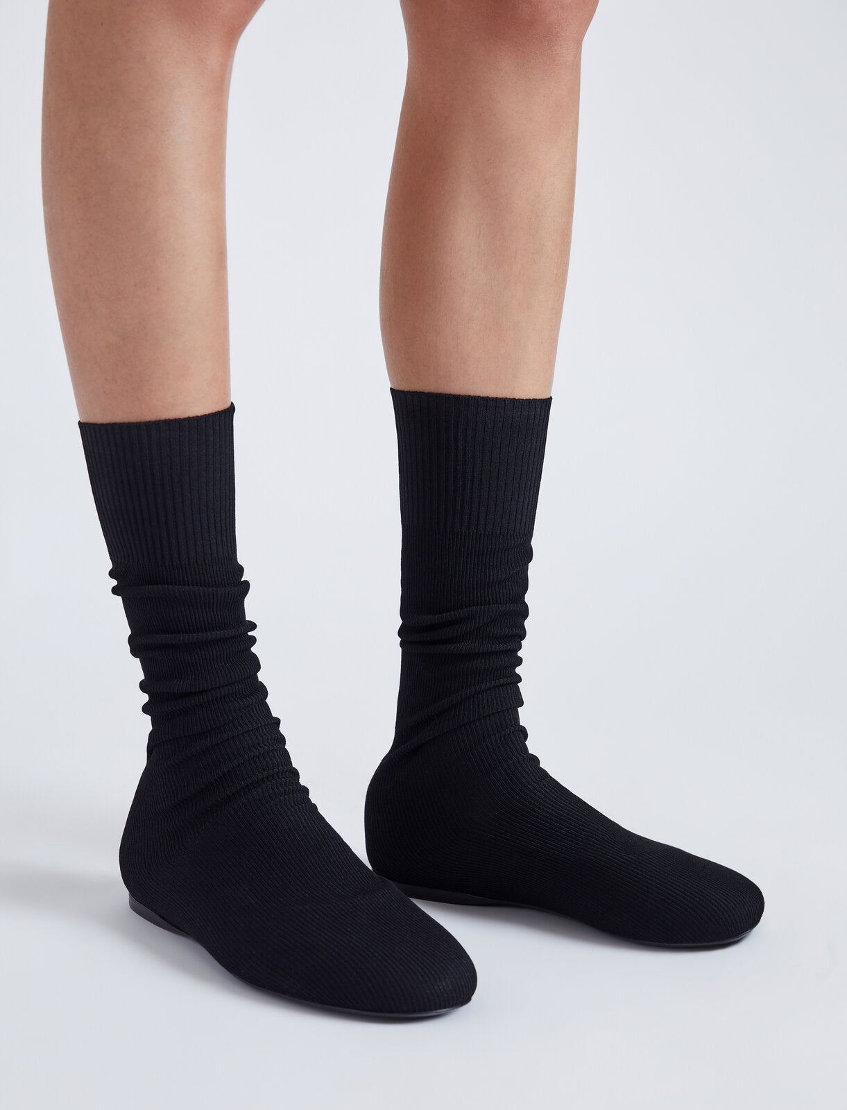 Tee Knit Sock Boots - 4