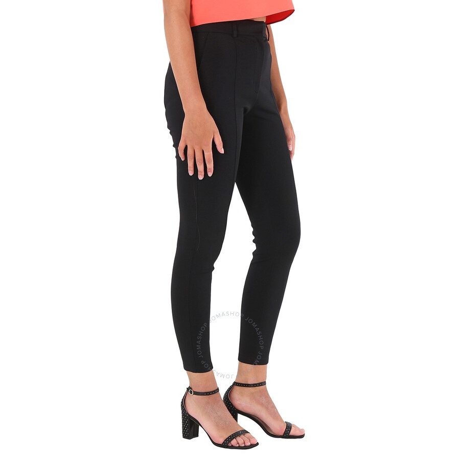 Burberry Ladies Black Stretch Jersey Jodhpurs - 5