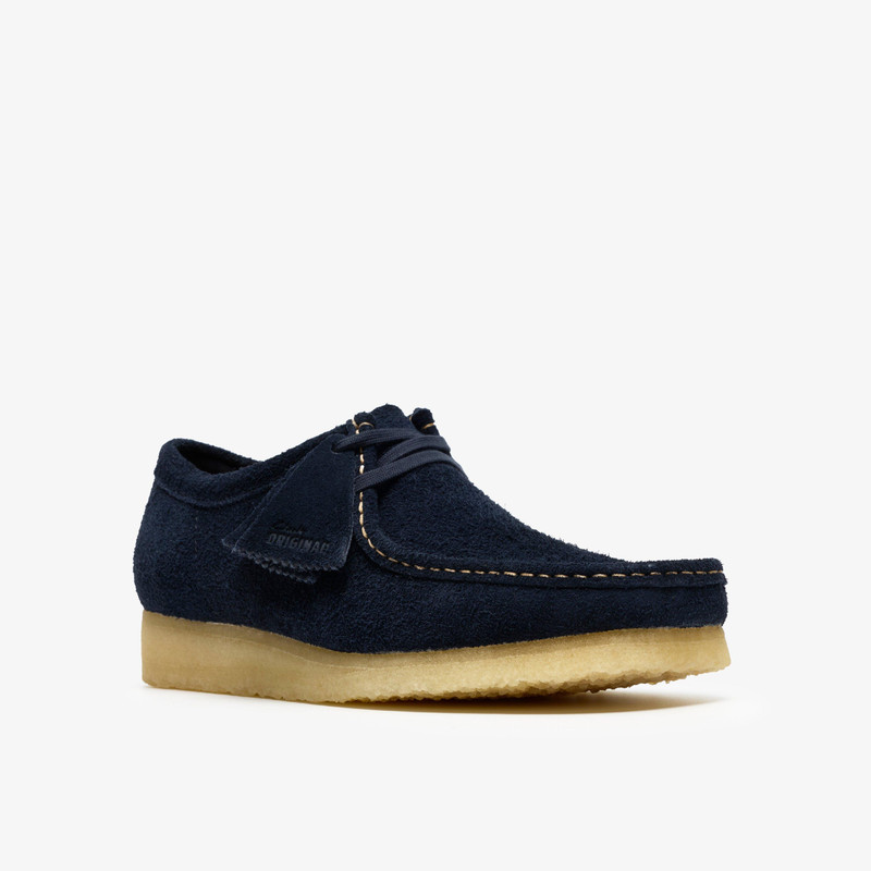 Wallabee Navy Suede 7