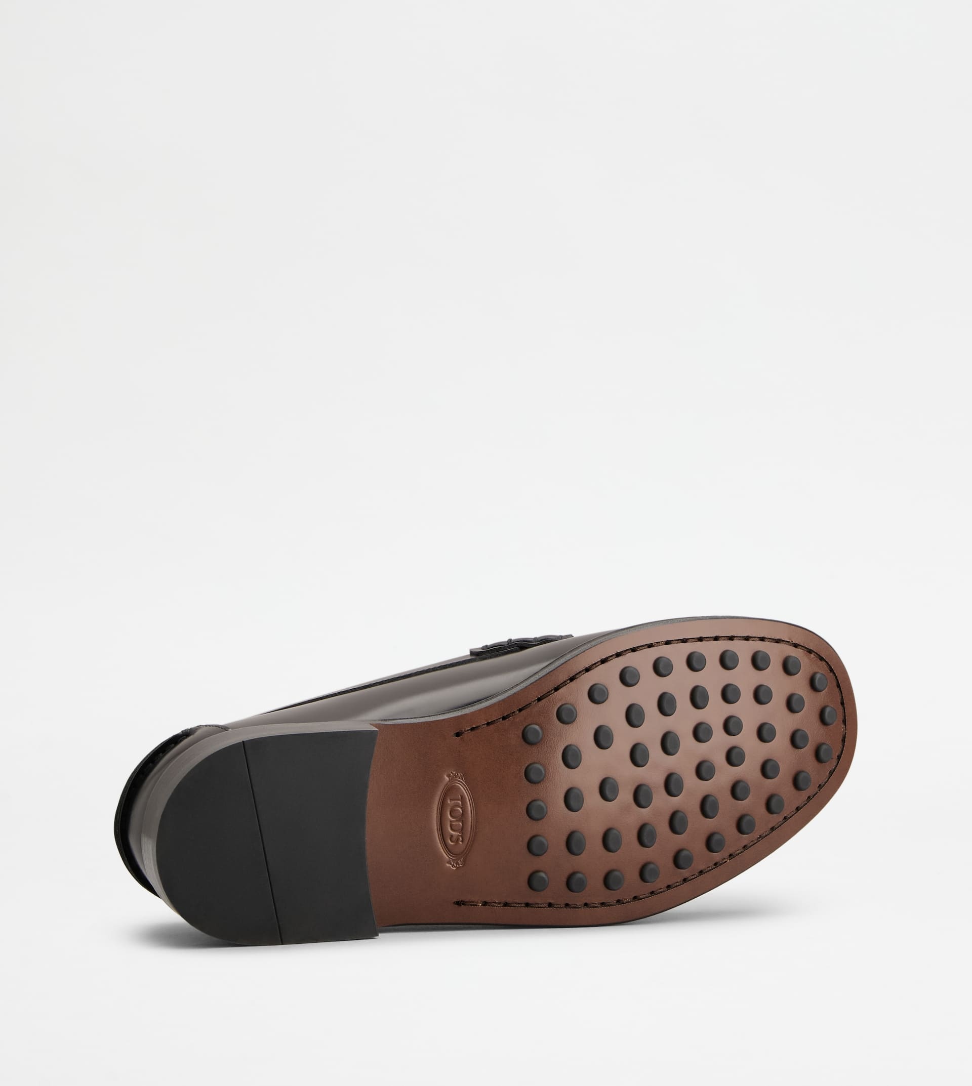 LOAFERS IN LEATHER - BLACK - 4