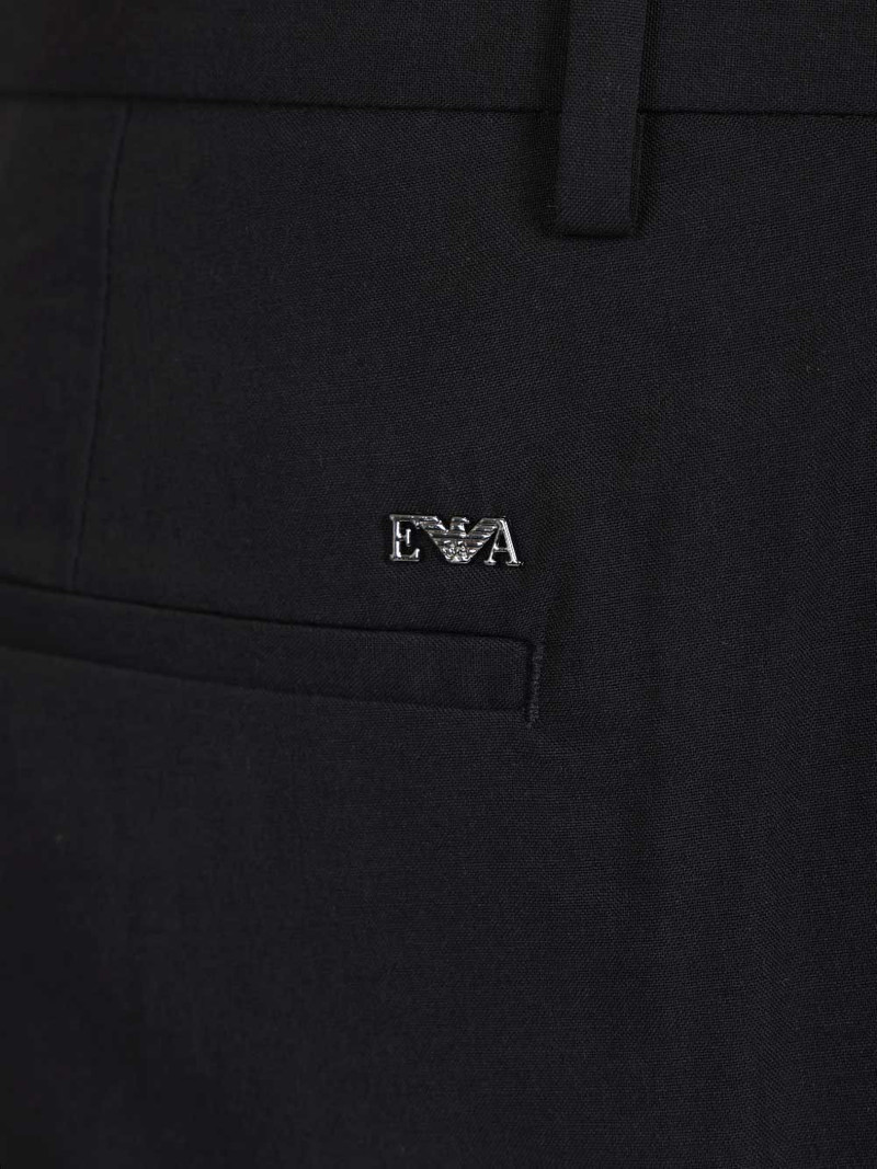 emblem tailored trousers 5