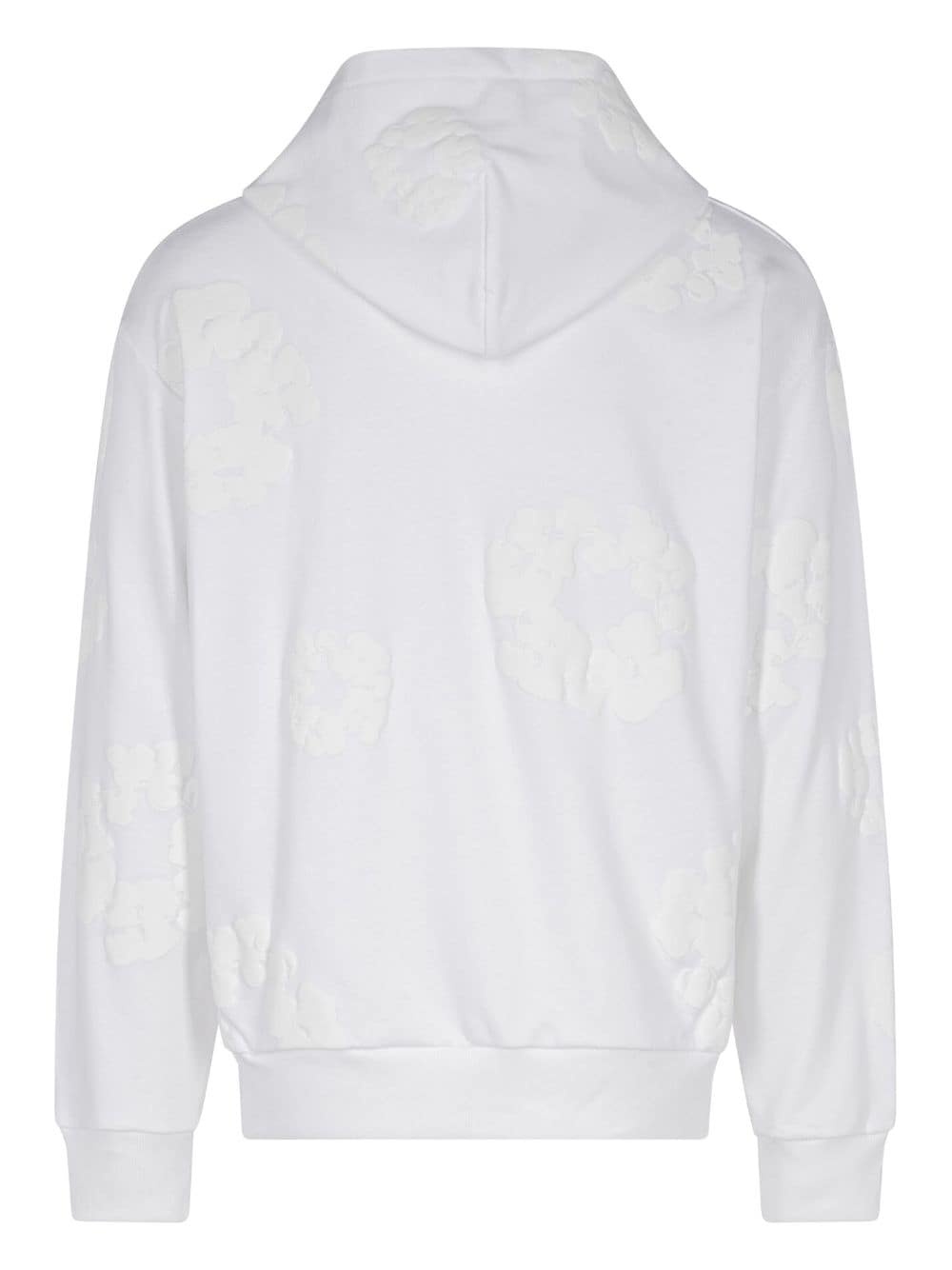Cotton Wreath-print hoodie - 2