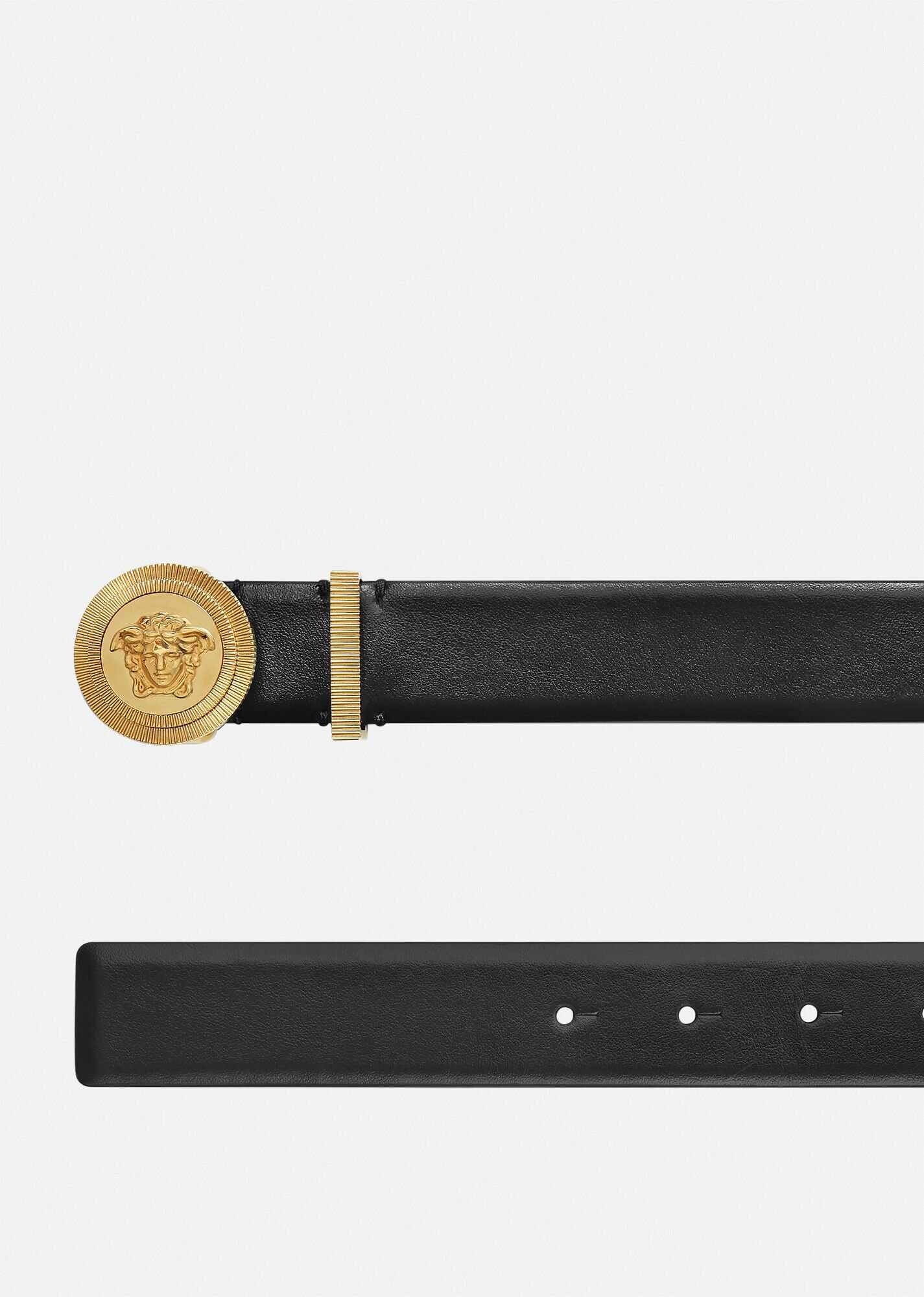 Medusa Biggie Leather Belt - 2