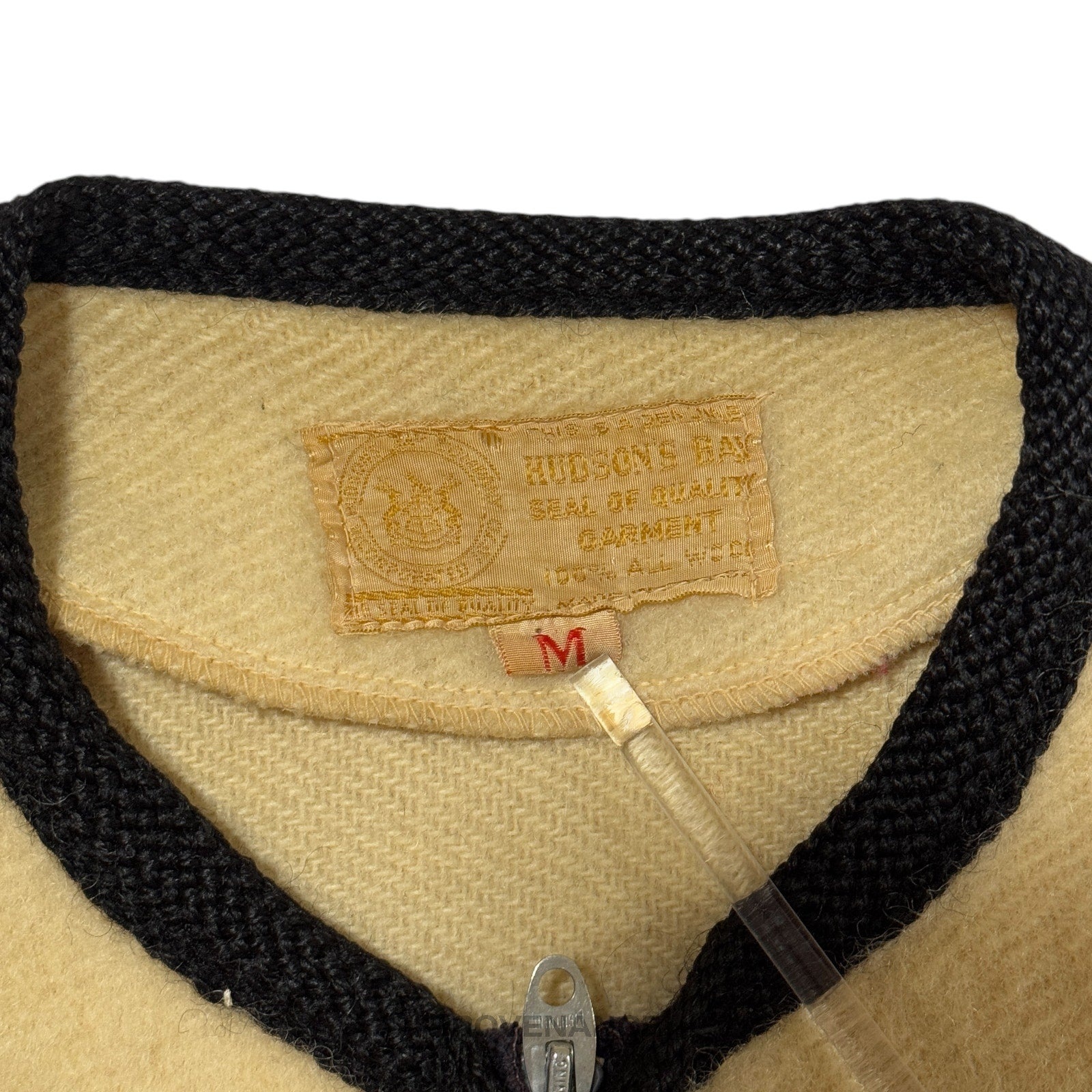Hudson's Bay Co. - Hudson's Bay Company HBC Point Blanket Bomber Coat Wool M - 11