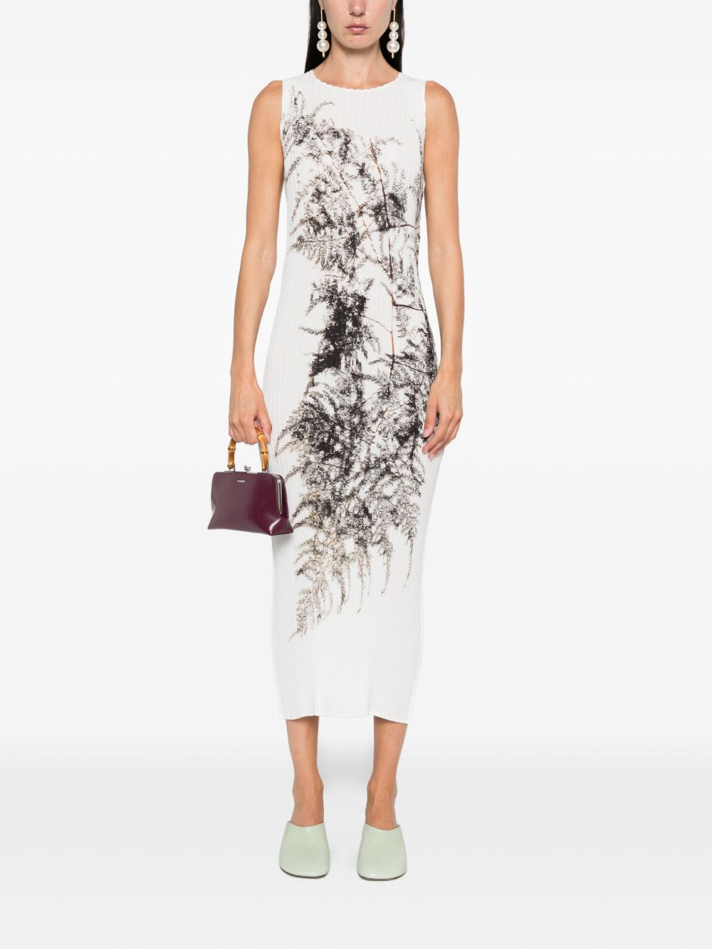 Pressed Flora midi dress - 2
