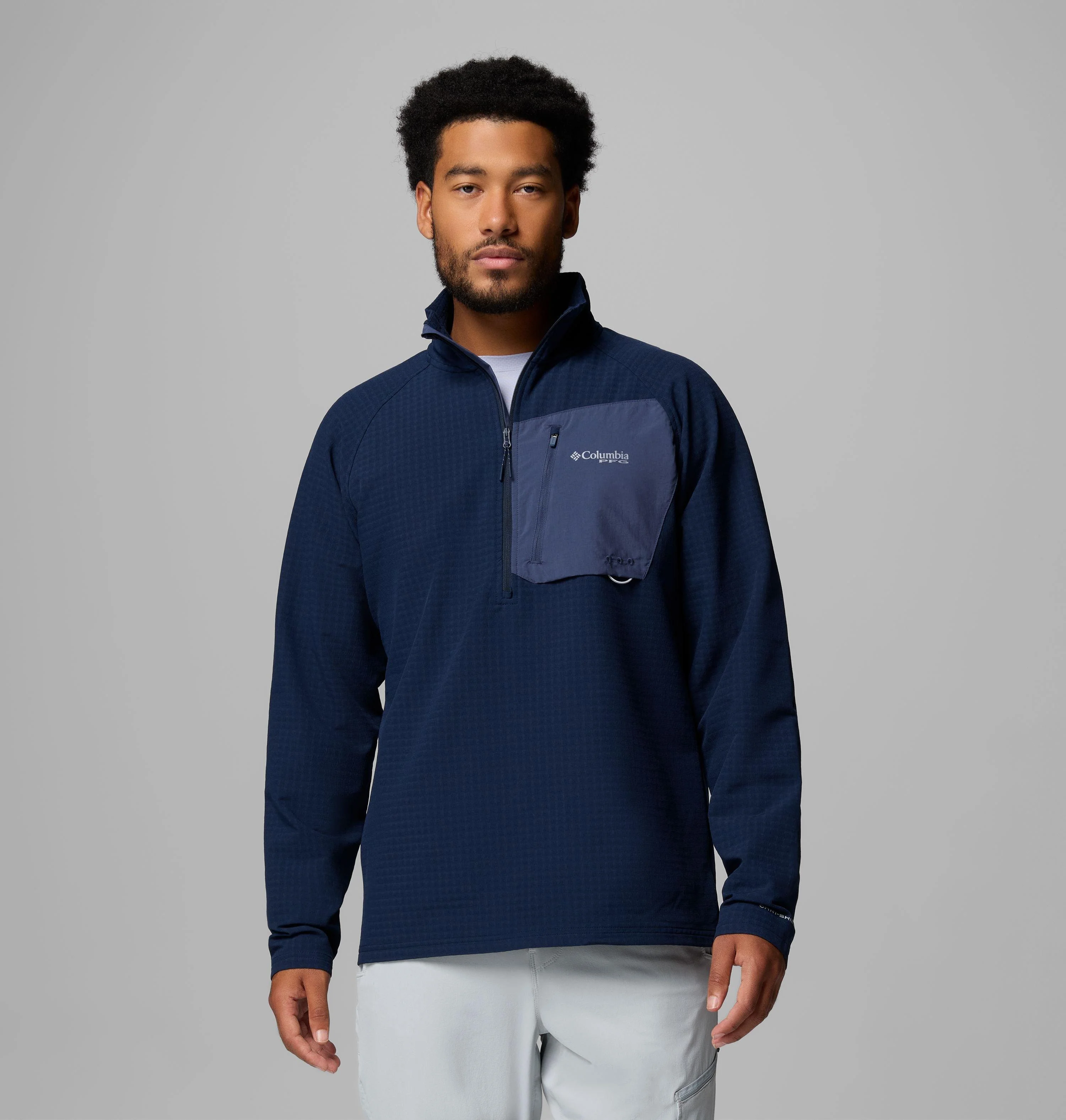 Men's Hydroforce Lightweight Half Zip Pullover - 1