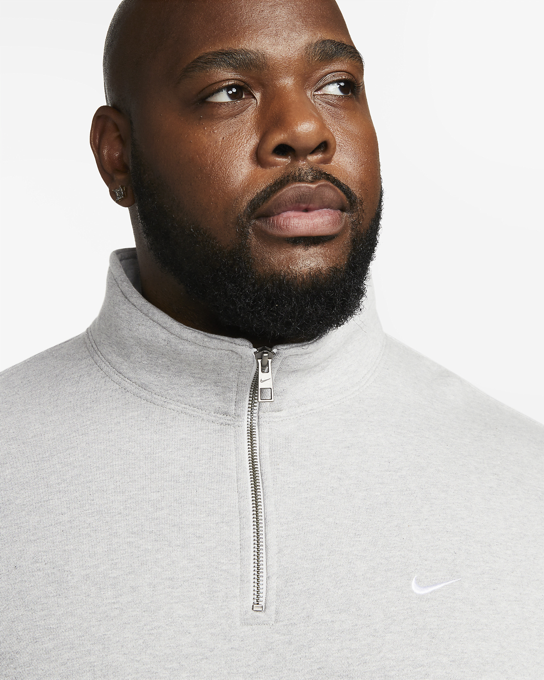 Nike Solo Swoosh Men's 1/4-Zip Top - 7