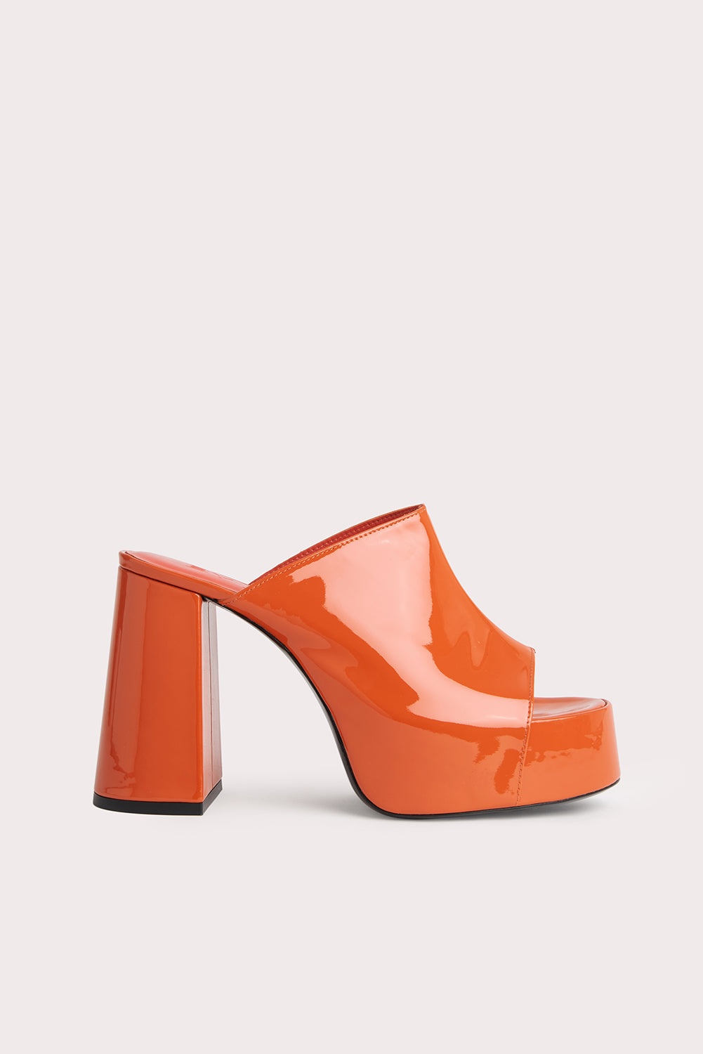 BRAD BURNT ORANGE PATENT LEATHER - 1