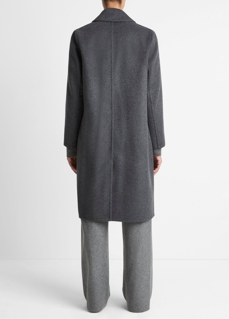Vince Classic Wool-Blend Straight Coat outlook