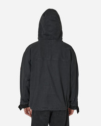 Cav Empt Overdye Hood Zip Jacket Charcoal | slamjam | REVERSIBLE