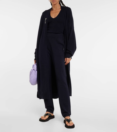 extreme cashmere N°61 Koto cashmere-blend cardigan outlook